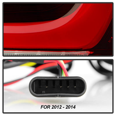 Red Clear Full LED Tail Lights <br>12-18 BMW 320i 12-16 328i 12-15 335i 16-18 340i 330i