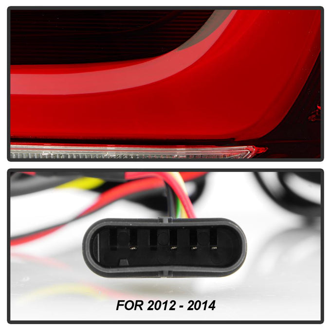 Red Clear Full LED Tail Lights <br>12-18 BMW 320i 12-16 328i 12-15 335i 16-18 340i 330i