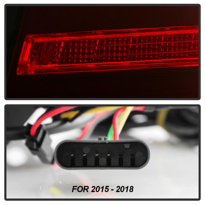 Red Clear Full LED Tail Lights <br>12-18 BMW 320i 12-16 328i 12-15 335i 16-18 340i 330i