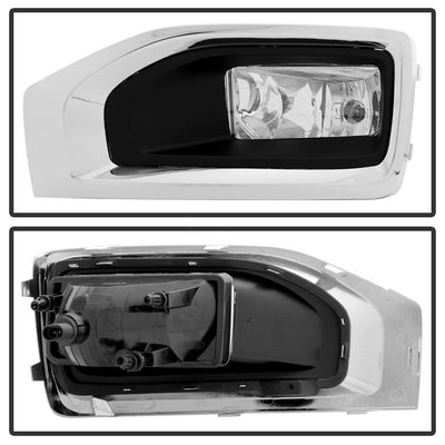 Clear OEM Fog Lights W/Cover and Switch <br>15-18 GMC Yukon Yukon XL