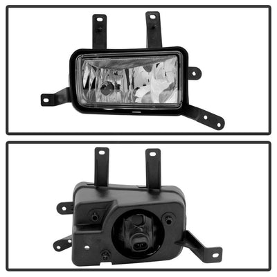 Clear OEM Fog Lights W/Chrome trim Cover and Switch <br>15-18 Chevrolet Suburban Tahoe 16-18 Suburban 3500 HD