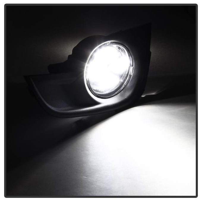 Clear Daytime DRL LED Running Fog Lights w/Switch <br>13-15 Nissan Altima