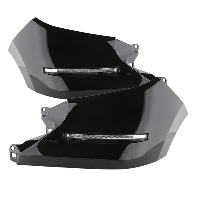 Black Daytime LED Running Lights System <br>14-16 Toyota Tundra