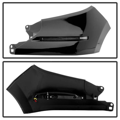 Black Daytime LED Running Lights System <br>14-16 Toyota Tundra