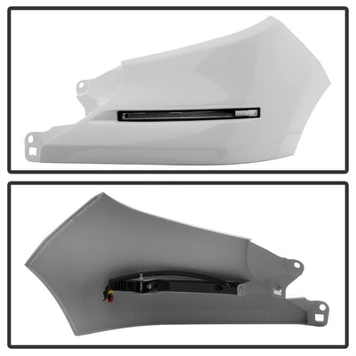 White Daytime LED Running Lights System <br>14-16 Toyota Tundra