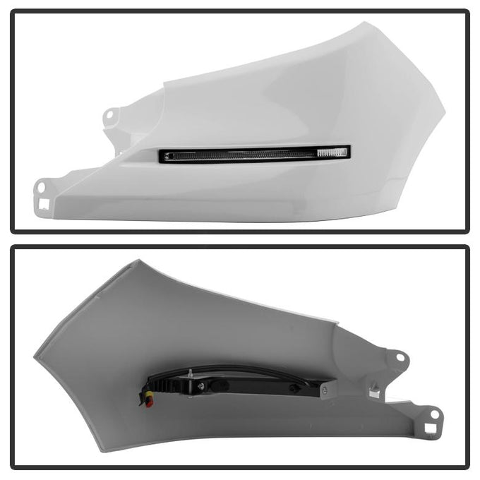 White Daytime LED Running Lights System <br>14-16 Toyota Tundra