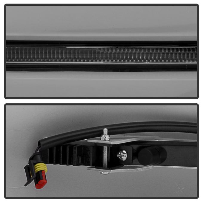 White Daytime LED Running Lights System <br>14-16 Toyota Tundra