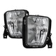 Clear OEM Style Fog Lights W/O Switch <br>13-18 Ram 1500