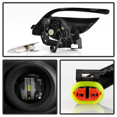 Clear LED Fog Light w/Switch <br>17-18 Mazda 3 3 Sport