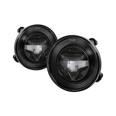 Without Switch Full LED Fog Lights <br>07-14 Chevy Avalanche Suburban 1500 2500 07-09 Ford Mustang