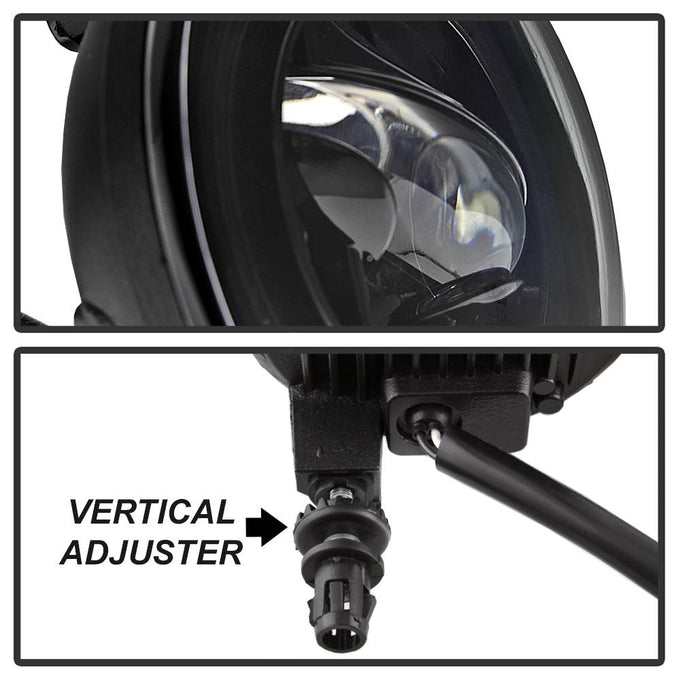 Without Switch Full LED Fog Lights <br>07-14 Chevy Avalanche Suburban 1500 2500 07-09 Ford Mustang