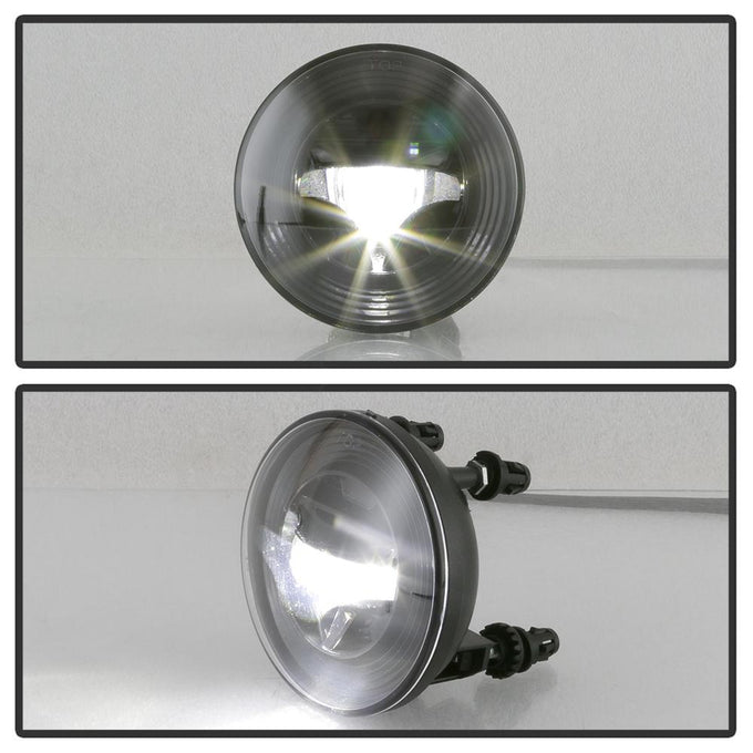 Without Switch Full LED Fog Lights <br>07-14 Chevy Avalanche Suburban 1500 2500 07-09 Ford Mustang