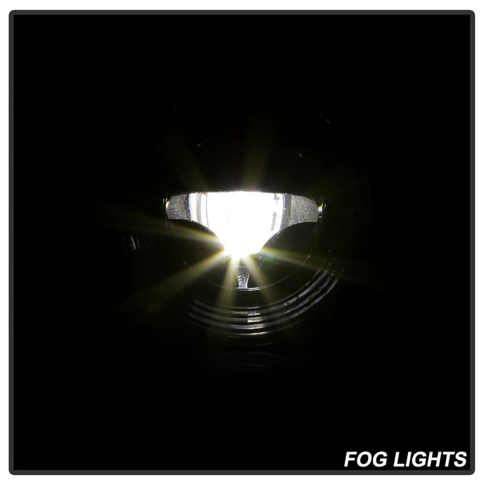 Without Switch Full LED Fog Lights <br>07-14 Chevy Avalanche Suburban 1500 2500 07-09 Ford Mustang