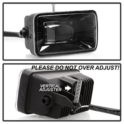 Without Switch Full LED Fog Lights <br>15-18 Ford F150-F550 Super Duty