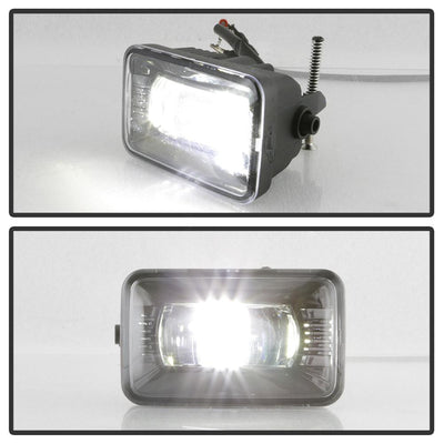 Without Switch Full LED Fog Lights <br>15-18 Ford F150-F550 Super Duty