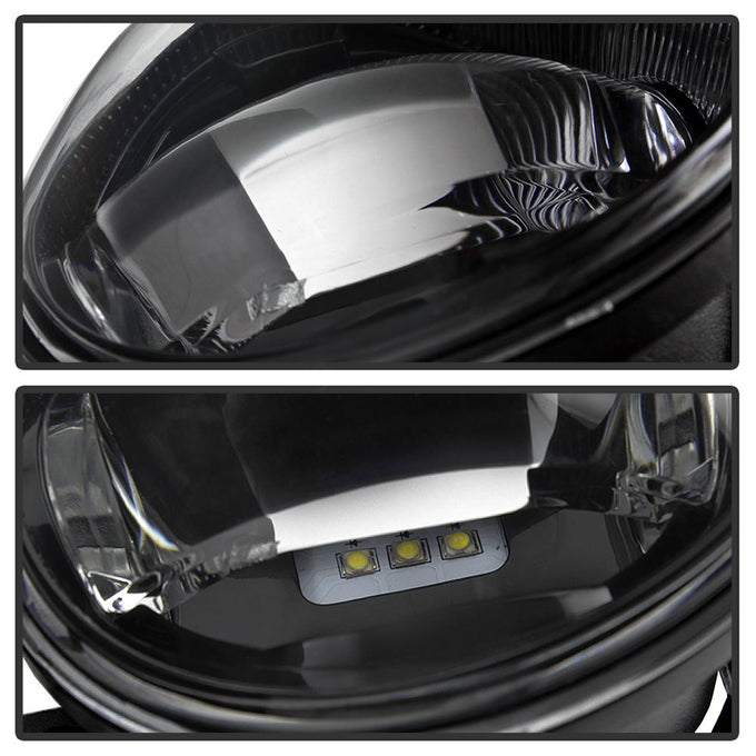 Without Switch Full LED Fog Lights <br>14-18 Toyota Tundra