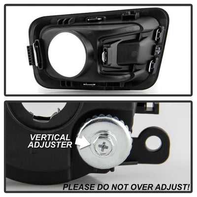 Clear OEM Style Fog Lights w/Switch <br>16-19 Nissan TITAN XD 17-19 Nissan TITAN
