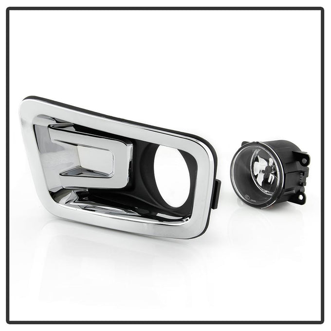 Clear OEM Style Fog Lights w/Switch <br>16-19 Nissan TITAN XD 17-19 Nissan TITAN