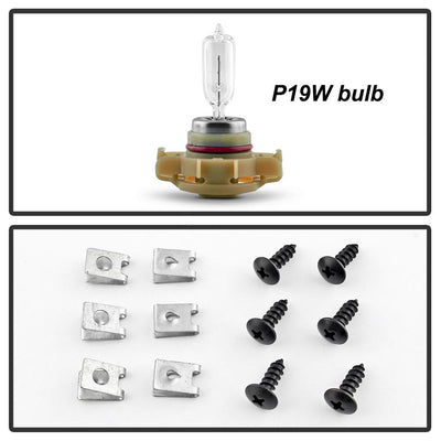 Clear OEM Fog Lights W/Switch <br>17-19 Chevrolet Trax