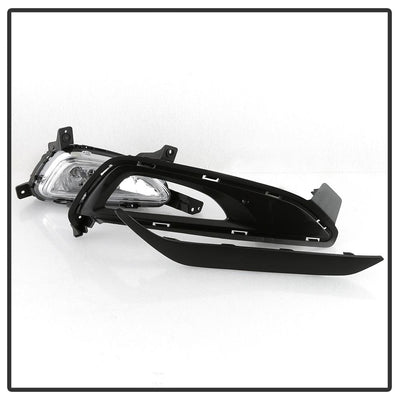 Clear OEM Style Fog Lights W/Switch <br>16-18 Hyundai Tucson