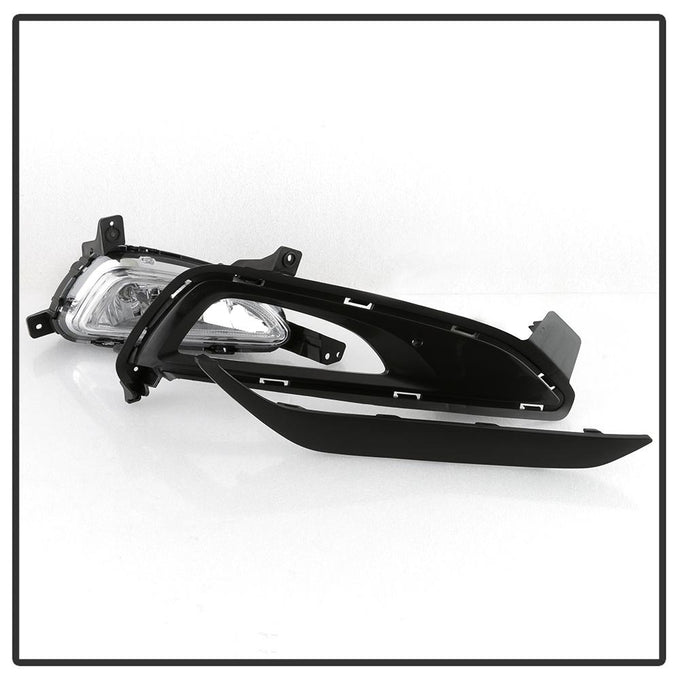 Clear OEM Style Fog Lights W/Switch <br>16-18 Hyundai Tucson