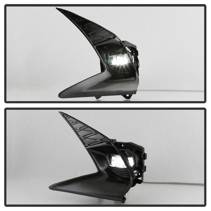 Clear OEM LED Fog Lights w/OEM switch <br>16-18 Lexus GS450h GS350 16-17 GS200t 2018 GS300