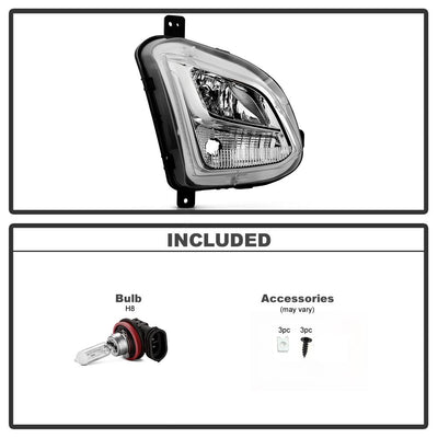 Right (Passenger Side) OEM Style Fog Lights <br>18-20 Chevrolet Equinox