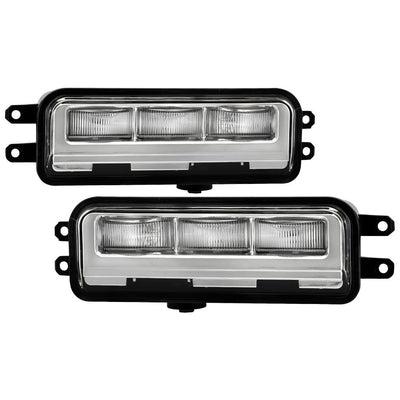 Clear OEM Full LED Fog Lights W/Switch <br>22-24 Toyota Tundra