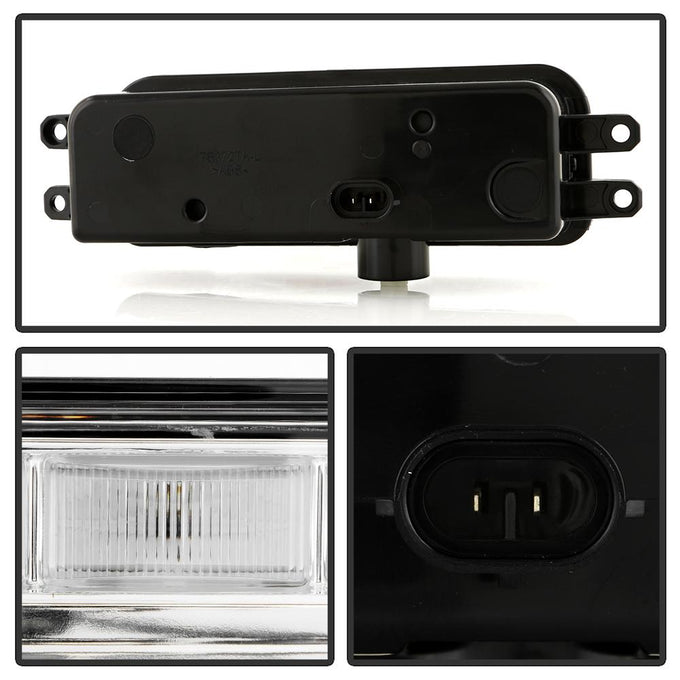 Clear OEM Full LED Fog Lights W/Switch <br>22-24 Toyota Tundra