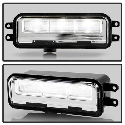 Clear OEM Full LED Fog Lights W/Switch <br>22-24 Toyota Tundra