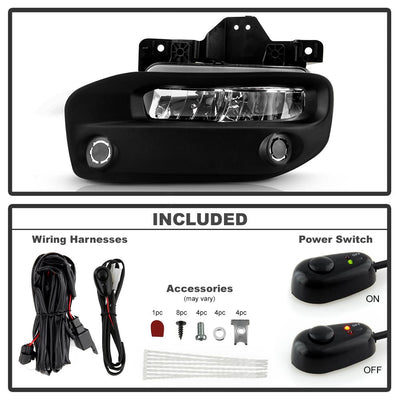 OEM Full LED Fog Lights W/Universal Switch <br>19-22 Ram 2500 3500