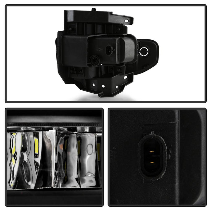 OEM Full LED Fog Lights W/Universal Switch <br>19-22 Ram 1500