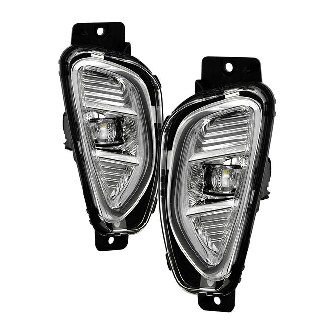 Clear OEM Style LED Fog Lights w/Switch <br>20-22 Ford Escape