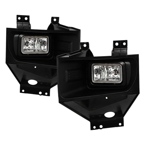 With Switch Clear OEM Style Fog Lights <br>17-19 Ford F-250 Super Duty F-350 Super Duty
