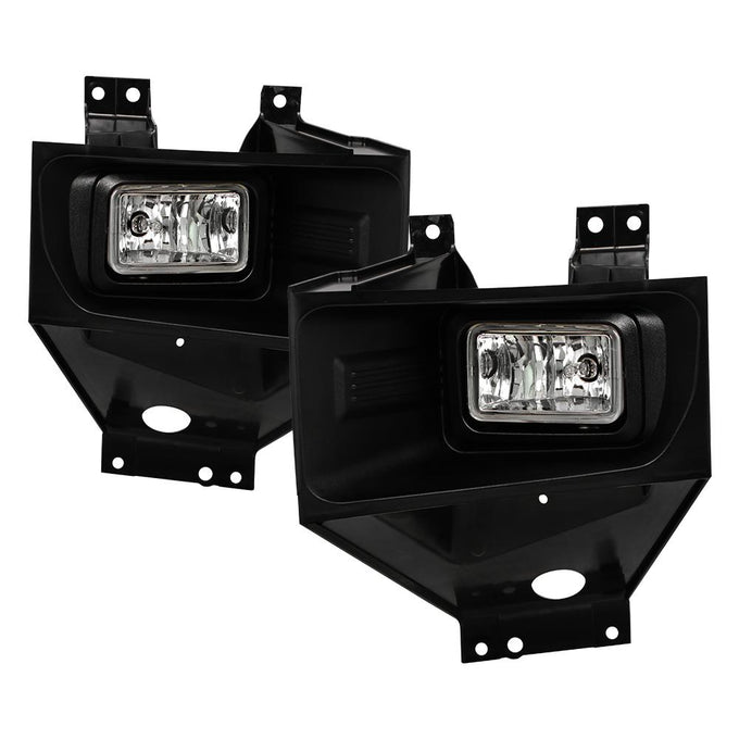 With Switch Clear OEM Style Fog Lights <br>17-19 Ford F-250 Super Duty F-350 Super Duty