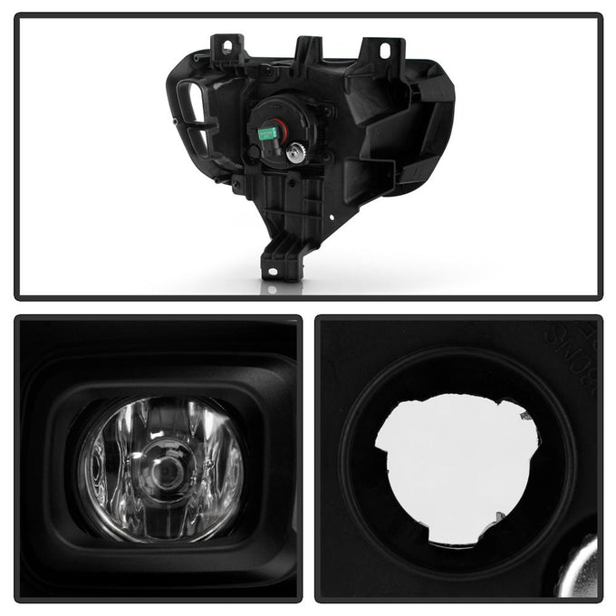 Clear OEM Style Fog Lights w/Switch <br>19-21 Ford Ranger