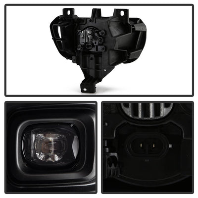 Clear Full LED OEM Style Fog Lights w/Switch <br>19-21 Ford Ranger