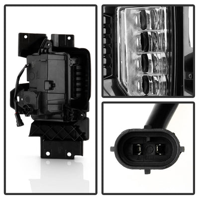 OEM Full LED Fog Lights W/Universal Switch <br>20-22 GMC Sierra 3500 HD Sierra 2500 HD