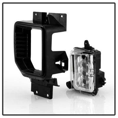 OEM Full LED Fog Lights W/Universal Switch <br>20-22 GMC Sierra 3500 HD Sierra 2500 HD