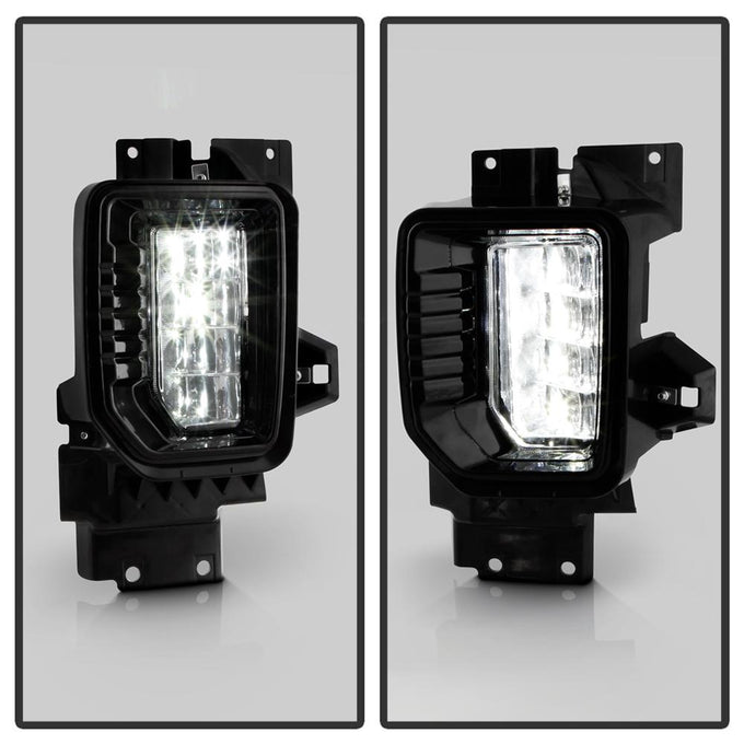 OEM Full LED Fog Lights W/Universal Switch <br>20-22 GMC Sierra 3500 HD Sierra 2500 HD