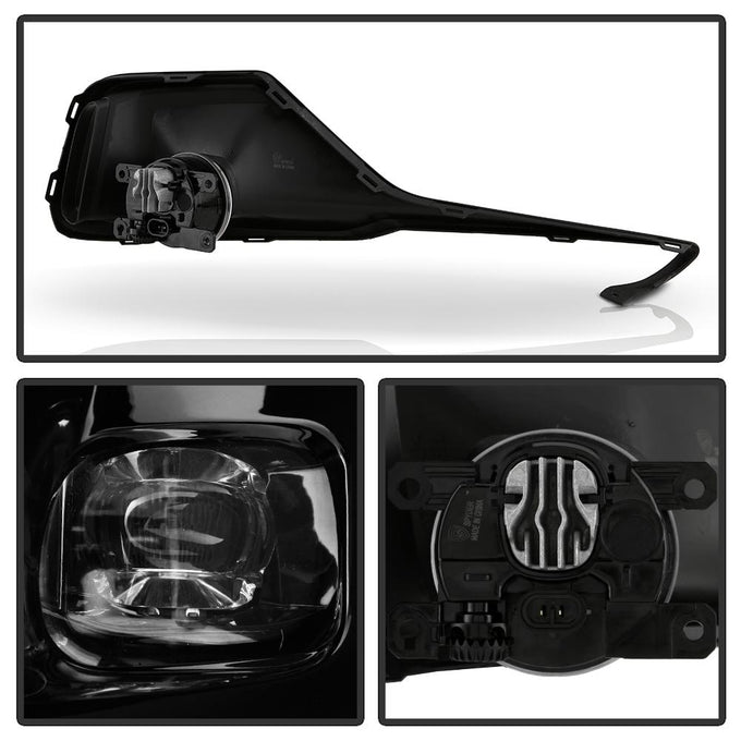 Clear OEM Full LED Fog Lights w/Switch <br>21-22 Honda Accord