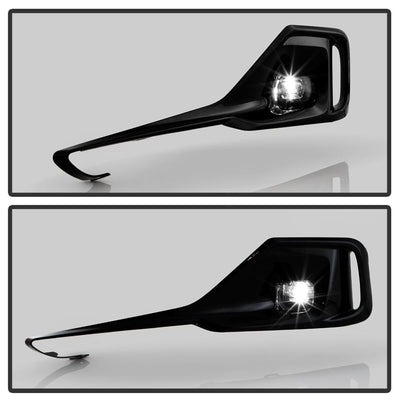 Clear OEM Full LED Fog Lights w/Switch <br>21-22 Honda Accord