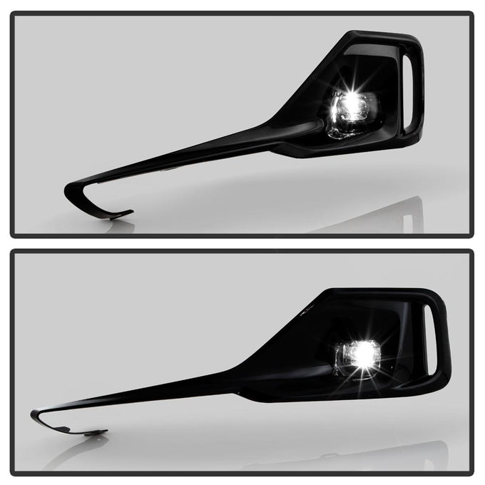 Clear OEM Full LED Fog Lights w/Switch <br>21-22 Honda Accord