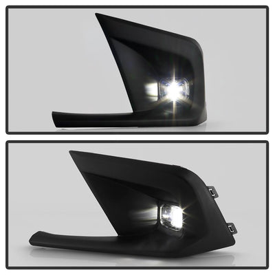 Clear OEM Full LED Fog Lights w/Switch <br>22-23 Honda Civic