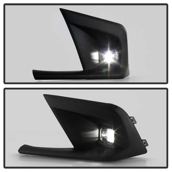 Clear OEM Full LED Fog Lights w/Switch <br>22-23 Honda Civic
