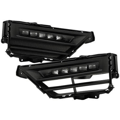 Clear OEM Full LED Fog Lights w/Switch <br>20-22 Honda CR-V