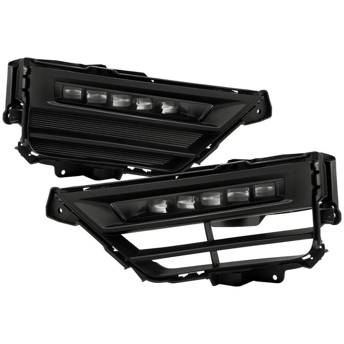 Clear OEM Full LED Fog Lights w/Switch <br>20-22 Honda CR-V