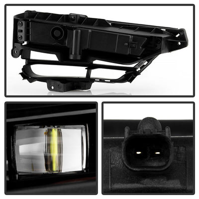 Clear OEM Full LED Fog Lights w/Switch <br>20-22 Honda CR-V
