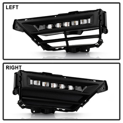 Clear OEM Full LED Fog Lights w/Switch <br>20-22 Honda CR-V