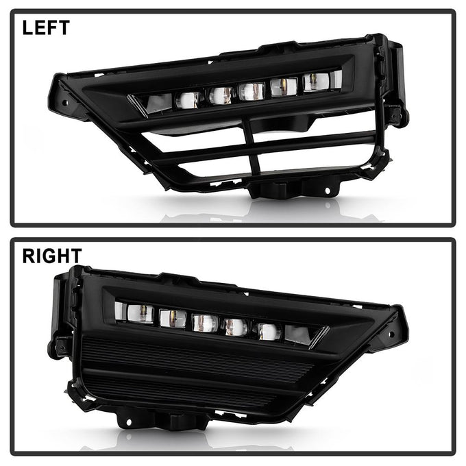 Clear OEM Full LED Fog Lights w/Switch <br>20-22 Honda CR-V